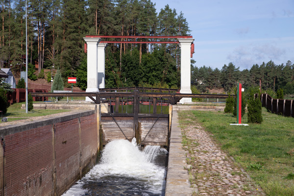 The Lesnaya(BY) – the Rudavka(PL) border-crossing (the Kuzhinets sluice, the Augustow Canal) 
